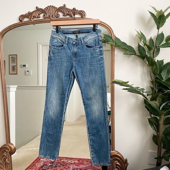 Brockenbow Denim - Brockenbow Boyfriend Charlotte Intemporel Vintage Jeans Size 26